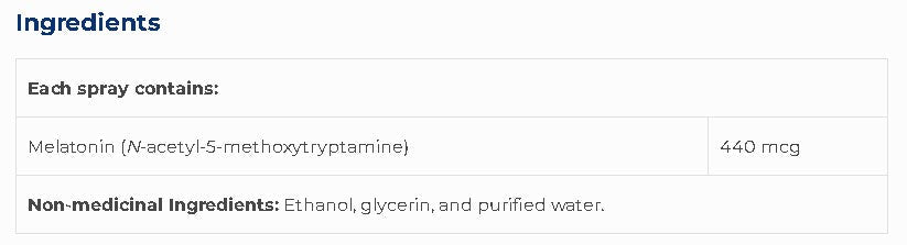 Liquid Melatonine SAP