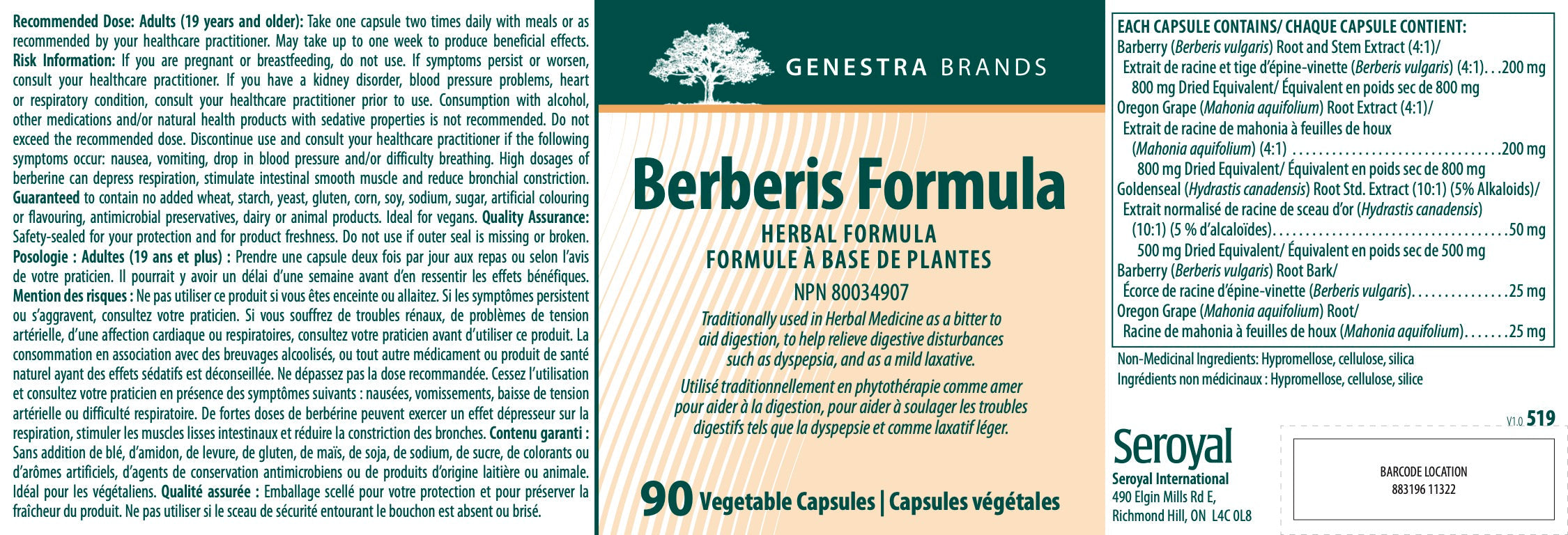 Berberis Formula