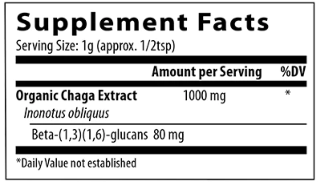 Extrait de Chaga (poudre)