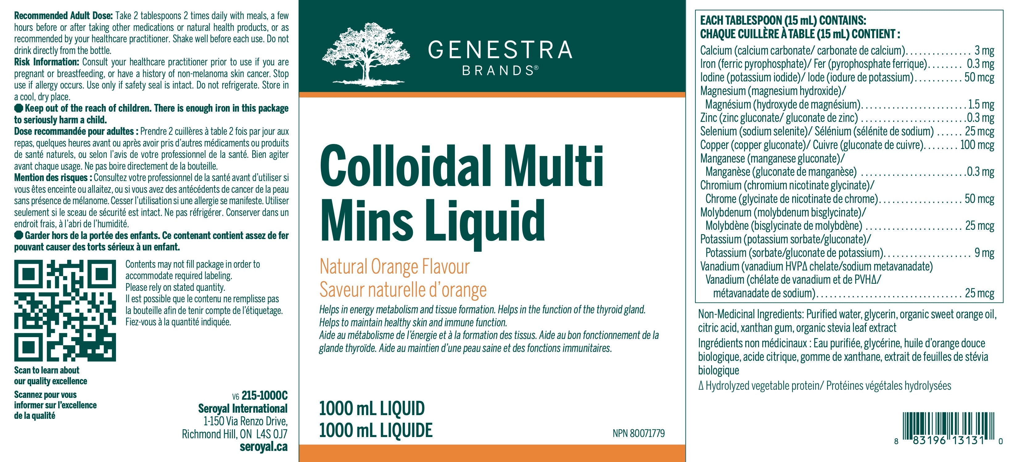 Colloidal Multi Mins Liquid