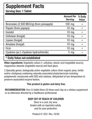 Bromelain Plus CLA (Lactose Free)